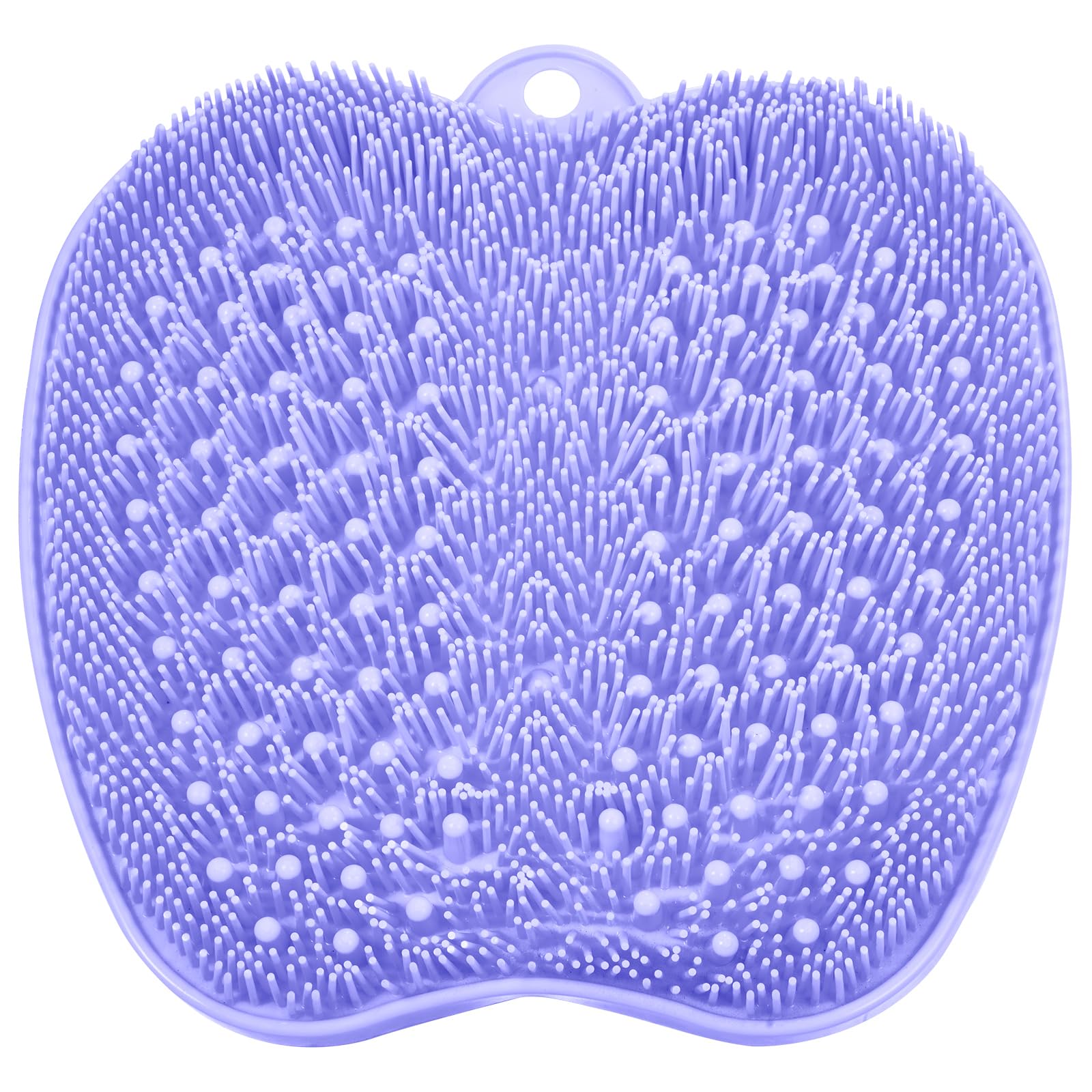 BESKAR Non-Slip Shower Foot Scrubber Mat - Exfoliating & Reflexology for Relaxing Feet Spa