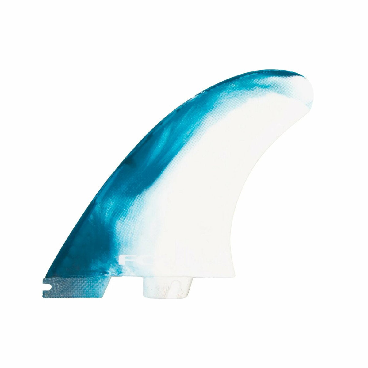 FCS II TWIN + 1 MR PC Tri Set Surfboard Fins - XL Size, Dusty Blue Color | Perfect for Performance Surfing & Wave Riding