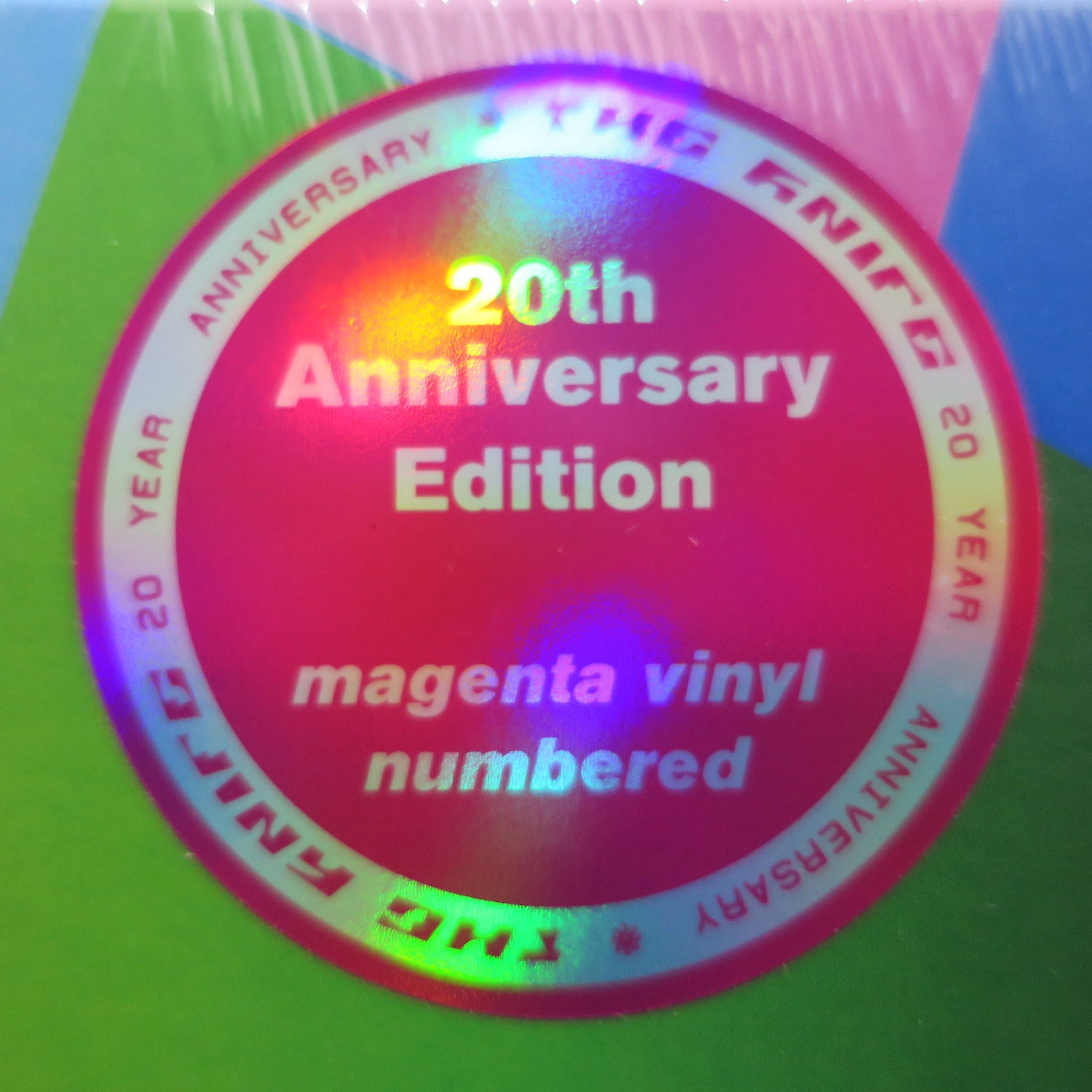 KNIFE 'Deep Cuts' Limited Edition Numbered MAGENTA Vinyl 2LP Record - Perfect for Music Collectors & Vinyl Enthusiasts