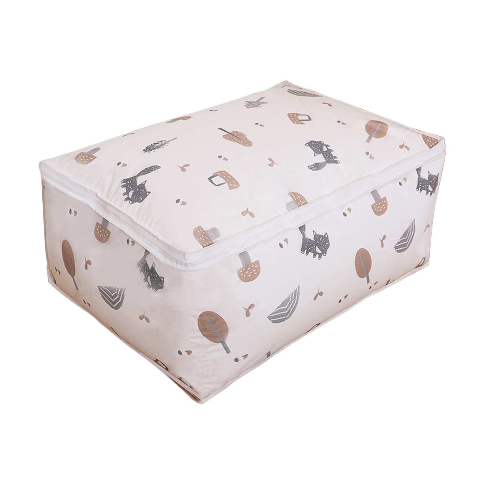 23H4X7 Large Quilt Storage Bag - Waterproof & Dustproof Moving Storage Organizer for Blankets, Clothes & Luggage - Perfect for Travel, Moving & Home Organization