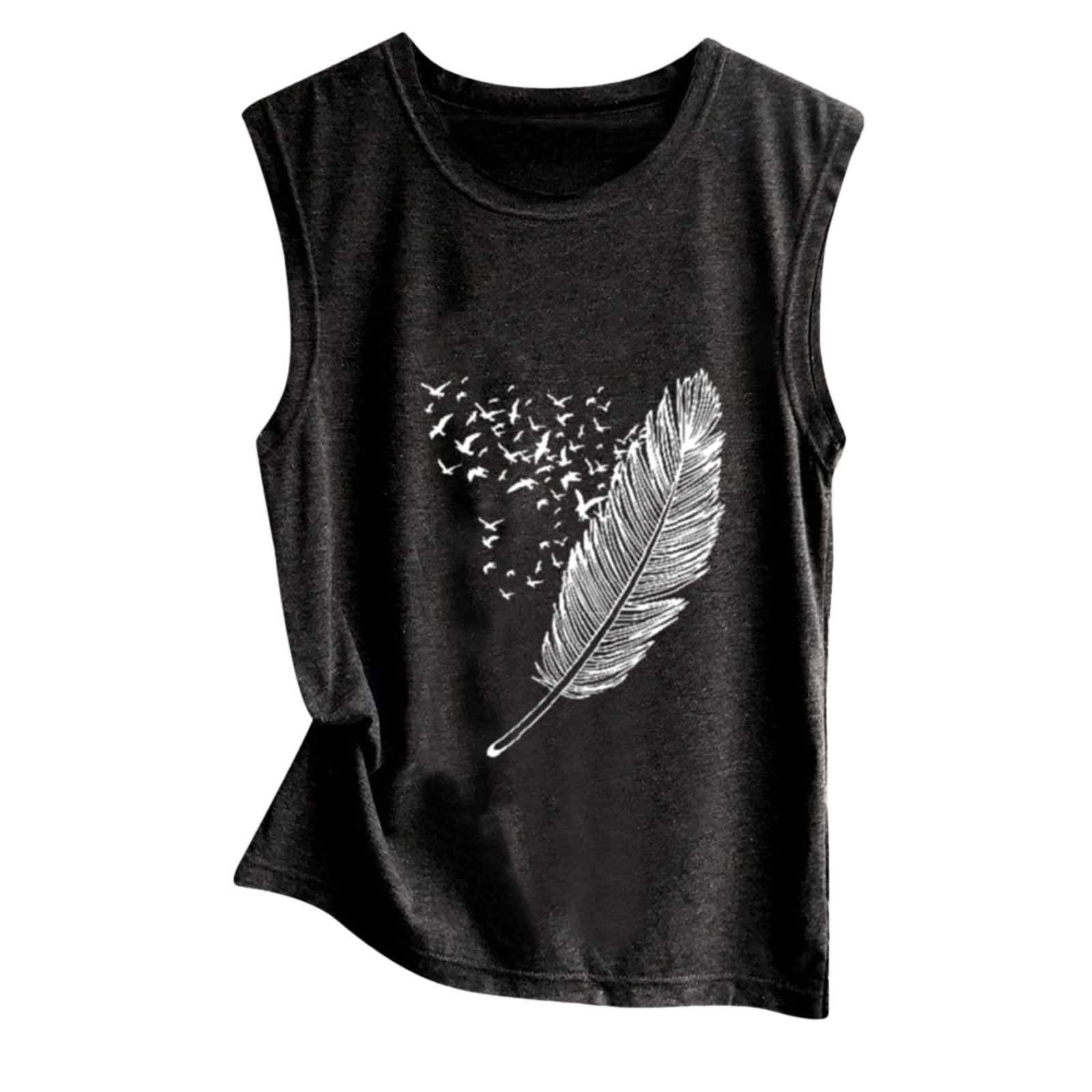 Women's Plus Size 4XL Sleeveless Casual Tank Tops - Breathable Summer Fashion Tops for Women - Perfect for Beach, Gym & Everyday Wear
