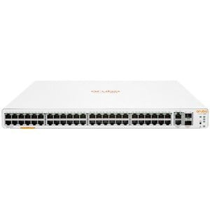 Aruba Instant On 1960 48G 2XGT 2SFP+ Managed Switch - 48 Port Gigabit Ethernet + 2x10G SFP+ - Layer 2 Network Switch for Small Business & Enterprise - Rack Mountable for Office & Data Center Use