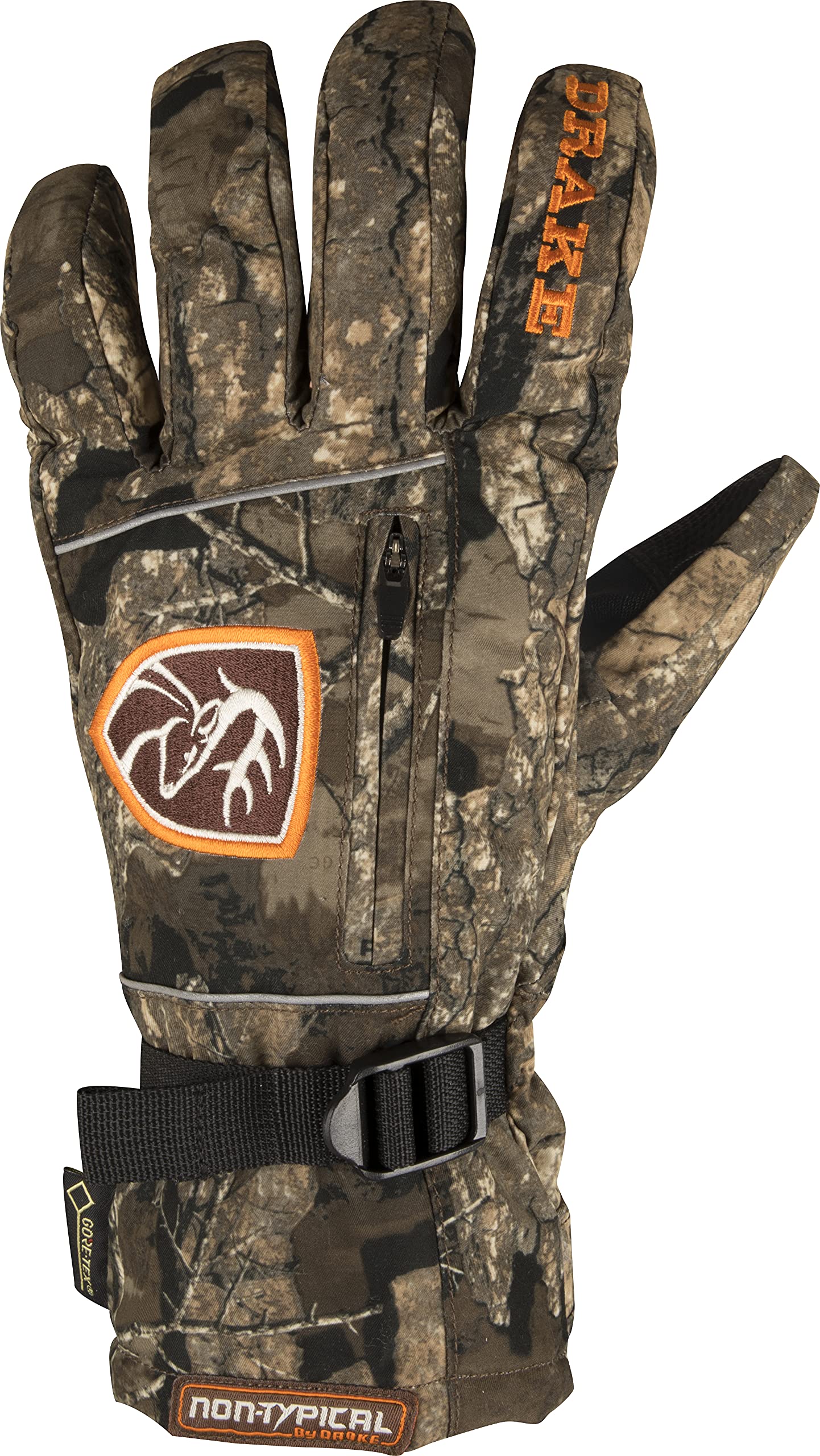 Drake Waterproof Hunting Gloves - Realtree Timber Camo, Warm & Durable for Outdoor Activities - Ideal for Hunting, Fishing, and Cold Weather Adventures