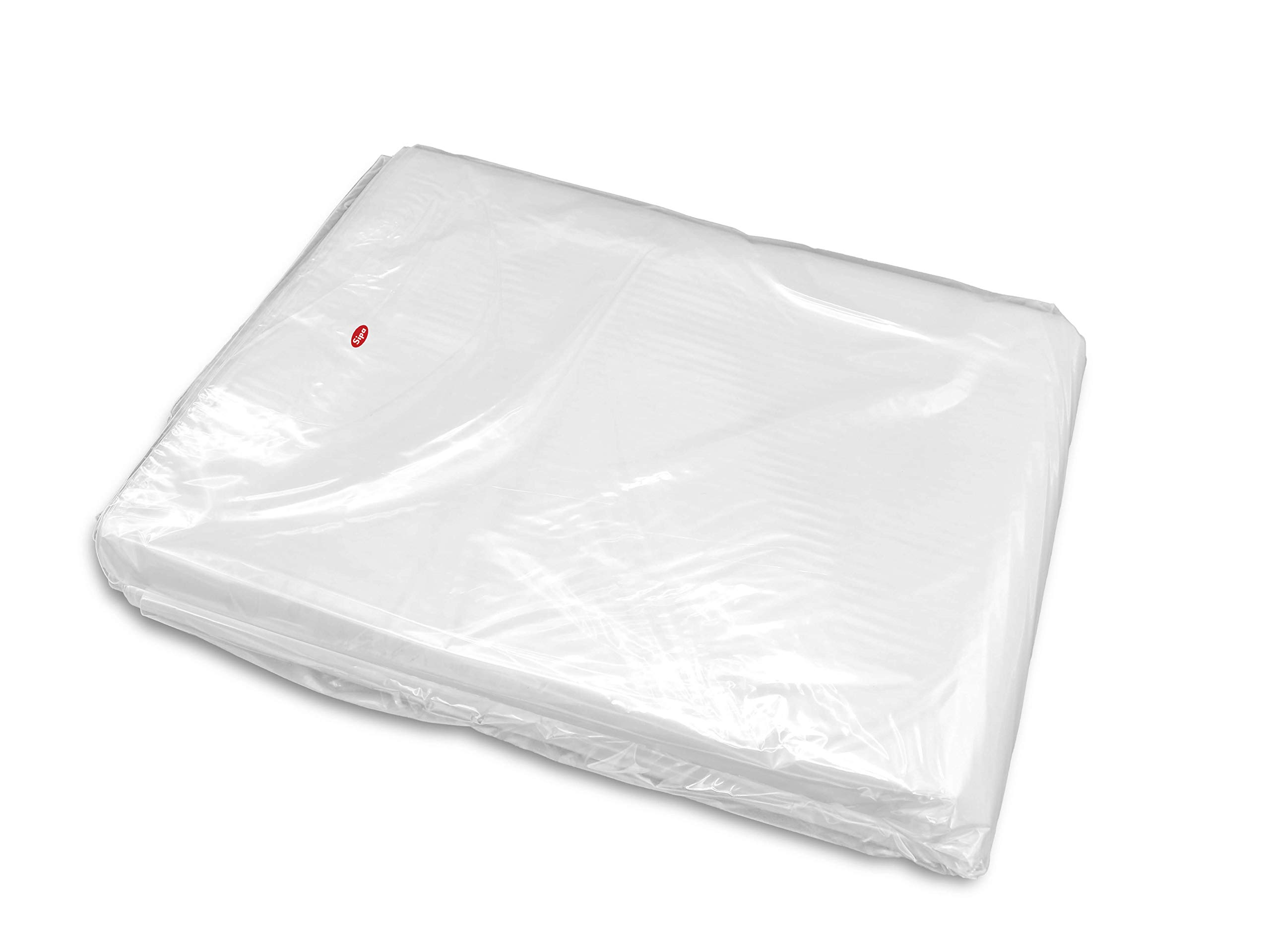 SIPA 35x44 Inch 50 PCS 100 Gauge POF Non-Venting Shrink Wrap Bags, Odorless for Stationery, Photo Frames, Soap Supplies, Oil Bottles, DIY Crafts - Perfect for Gift Packaging, Product Bundling & Retail Display