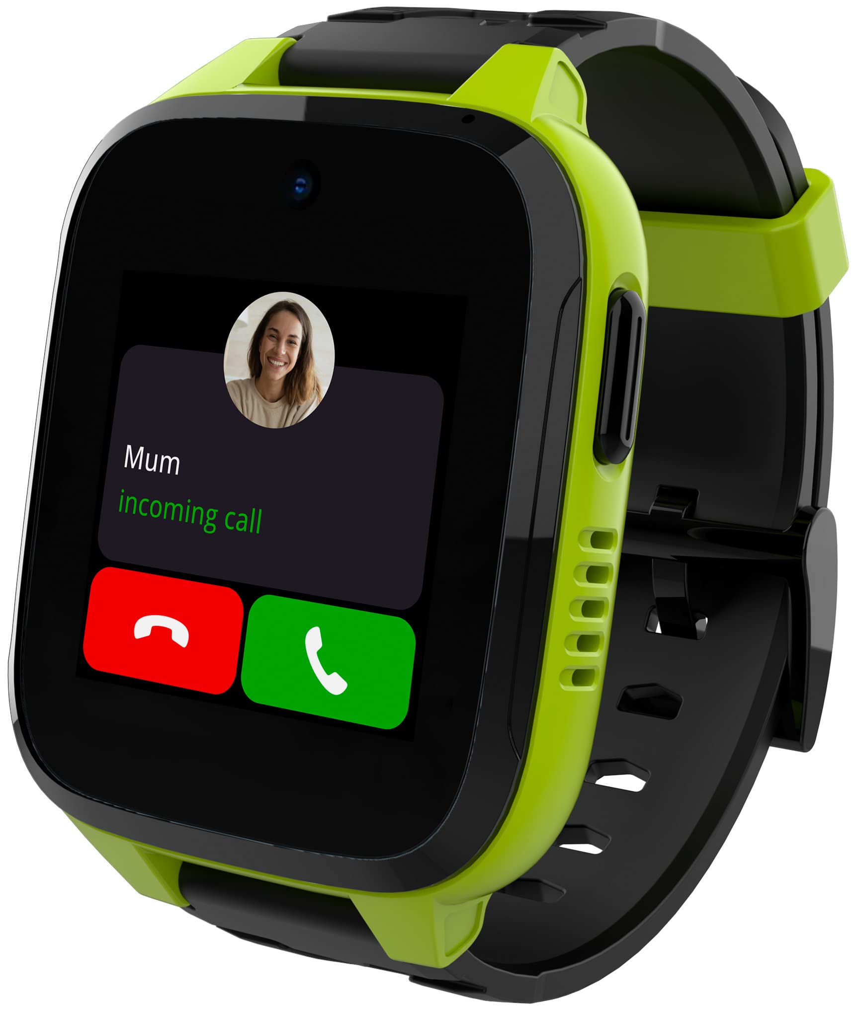 XPLORA XGO 3 Kids Smartwatch - 4G GPS Tracker Watch Phone with Calling, Messaging, School Mode, SOS Alert & Pedometer - Waterproof Children's Safety Watch for School, Outdoor Activities & Emergency (Green)
