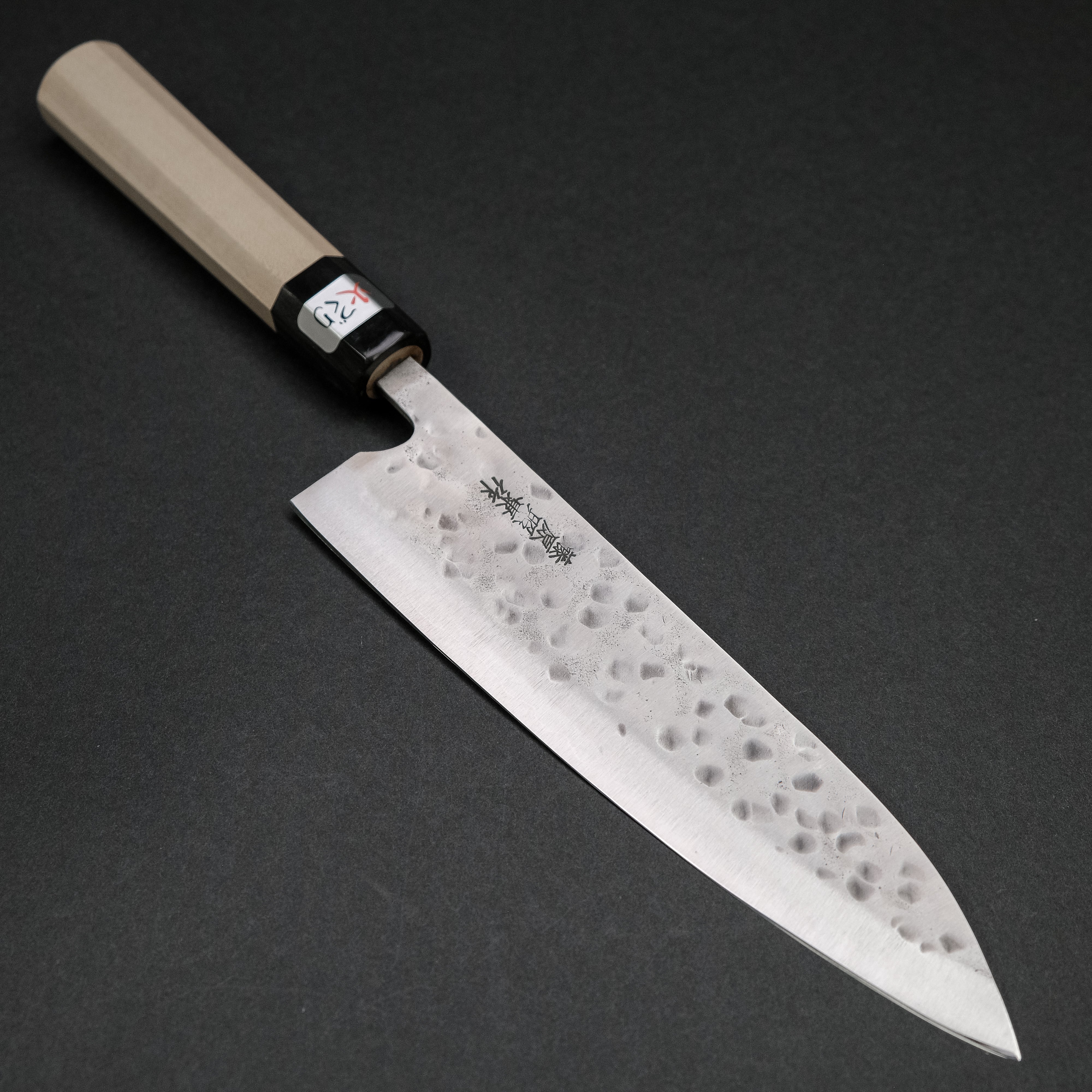 Premium Teruyasu Fujiwara Maboroshi White #1 Gyuto 210mm Japanese Chef Knife with Ho Wood Handle - Professional Kitchen Knife for Sushi, Meat Cutting & Precision Cooking