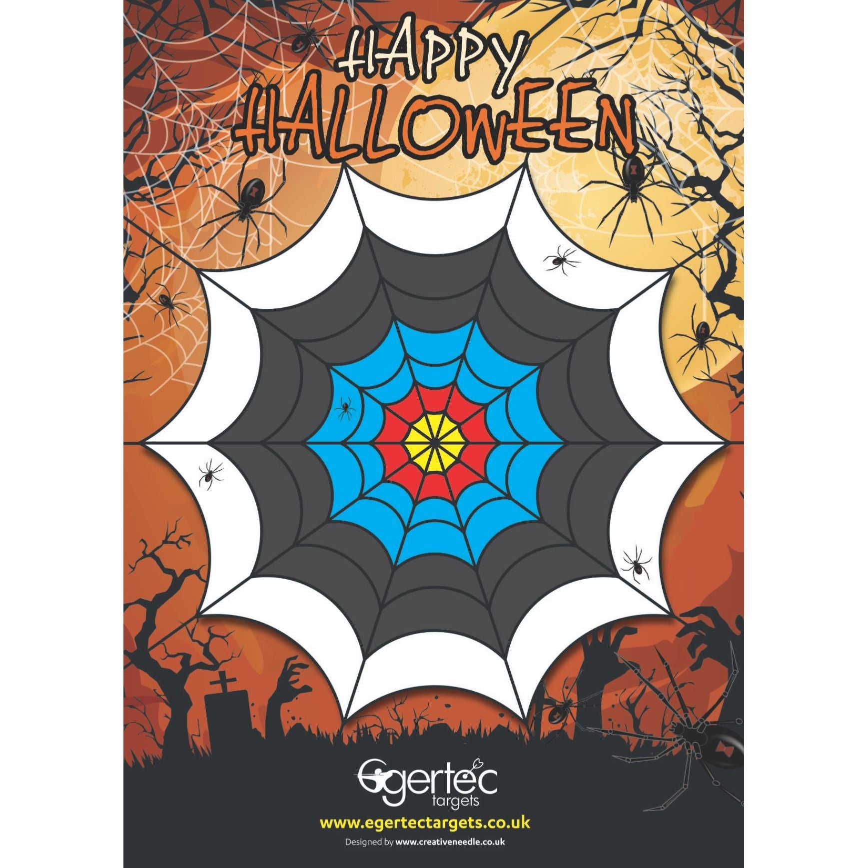 Halloween Target Faces - Scary & Fun Masks for Trick or Treating, Cosplay & Halloween Parties