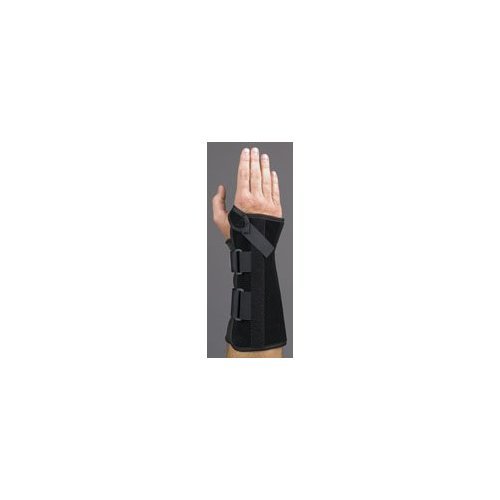 Med Spec V-Strap Wrist Support Brace - Black X-Large Right Hand (10.5