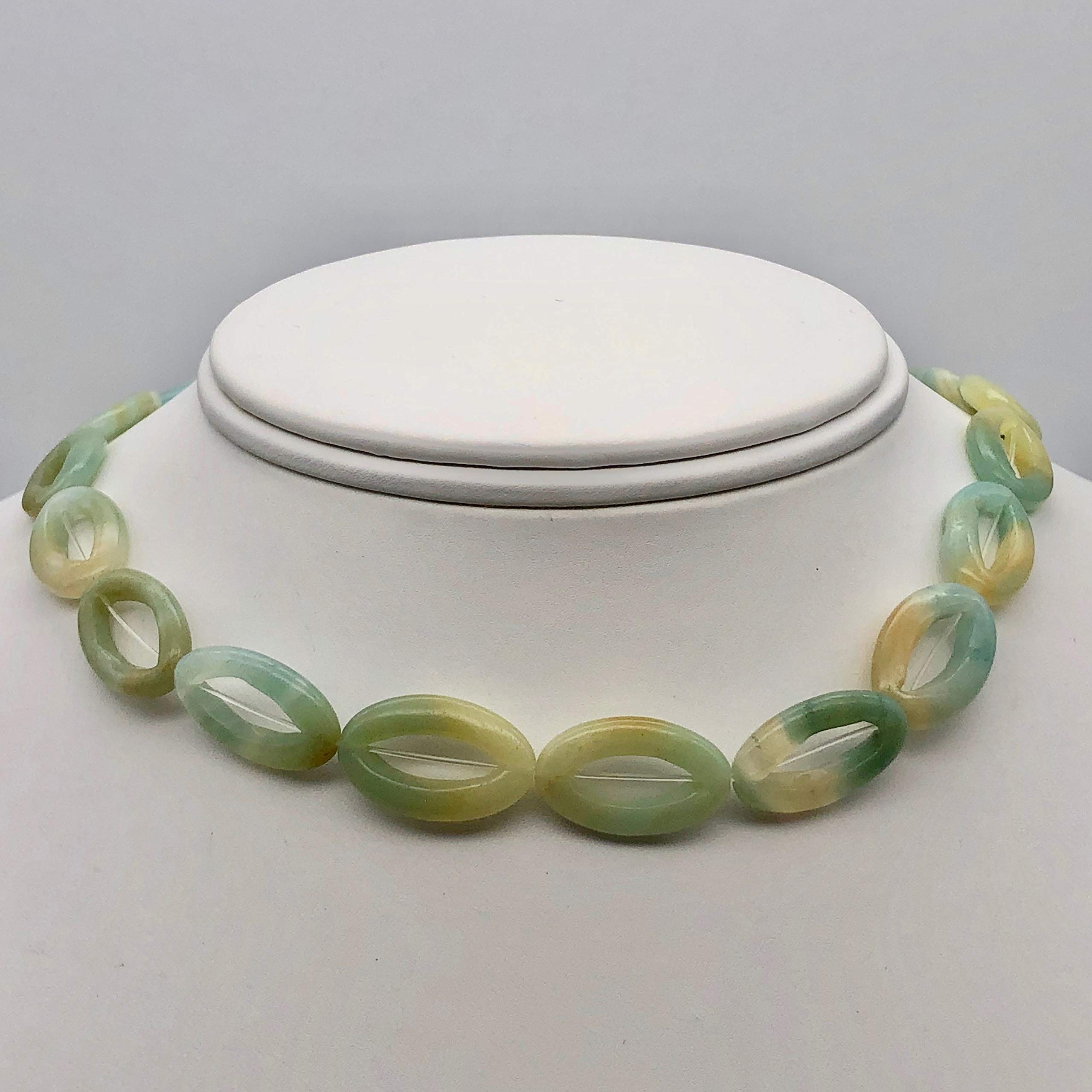 Amazonite Beads Strand - 20x12x4mm Blue Gemstone Beads for Jewelry Making - DIY Bracelet, Necklace & Craft Projects - Perfect for Home Decor & Gift Giving