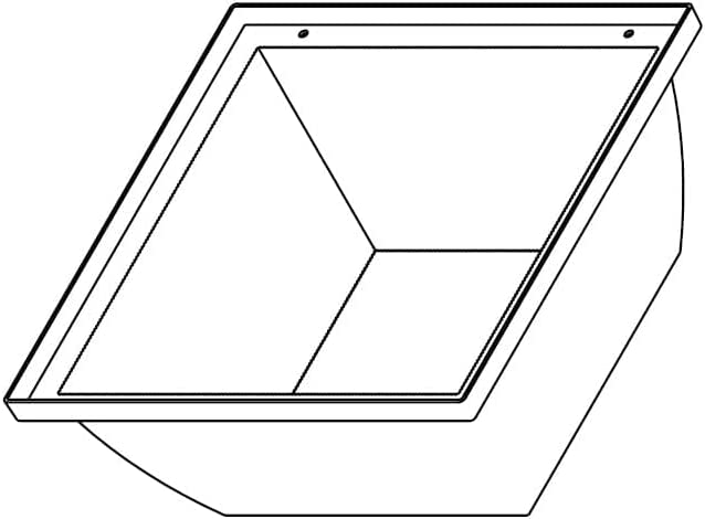 KastLite Clear Polycarbonate Vandal-Proof Lens Cover 12x12 Inch | Shatter-Resistant Light Diffuser for Security Fixtures | Durable Alternative to Lithonia VR4 | Ideal for Outdoor Lighting, Parking Garages & High-Traffic Areas