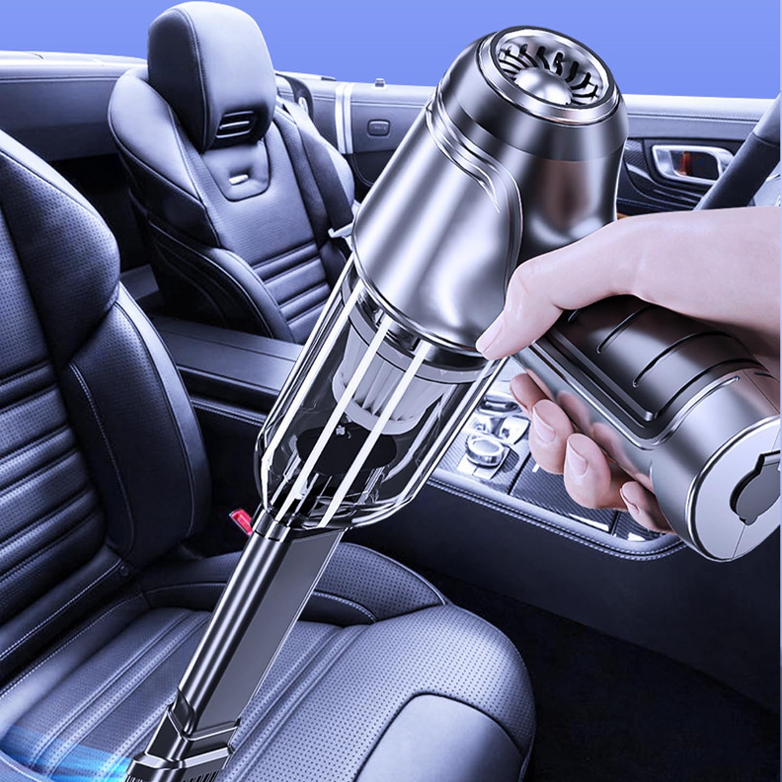 Airifled Pro V2 Car Vacuum 19000Pa - Powerful Portable Air Blower for Home & Office Cleaning