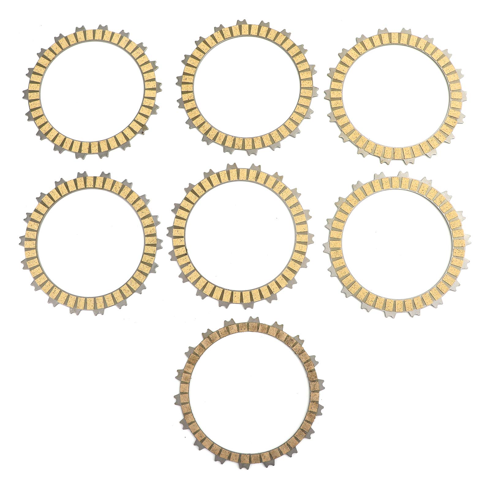Topteng Clutch Plate Kit for Honda CB500 CB500F CB500X CBR500R 2013-2020 - High Performance Steel & Friction Plates Replacement - Perfect for Motorcycle Maintenance & Off-Road Riding