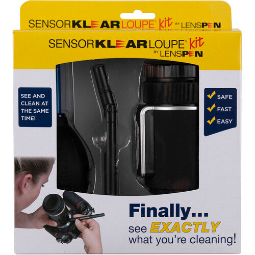 Lenspen SensorKlear Loupe Kit - Professional Camera Lens Cleaning Tool with 5X Magnifier for DSLR, Mirrorless & Smartphone Lenses - Perfect for Photography, Travel & Outdoor Shooting