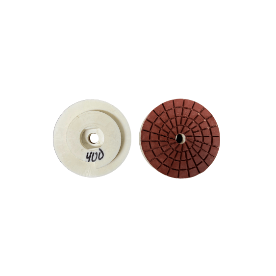 4 Inch Snail Lock Resin Segment Pad - Durable Brake Pads for Bicycles, Motorcycles & Scooters - Perfect for Urban Commuting and Mountain Biking