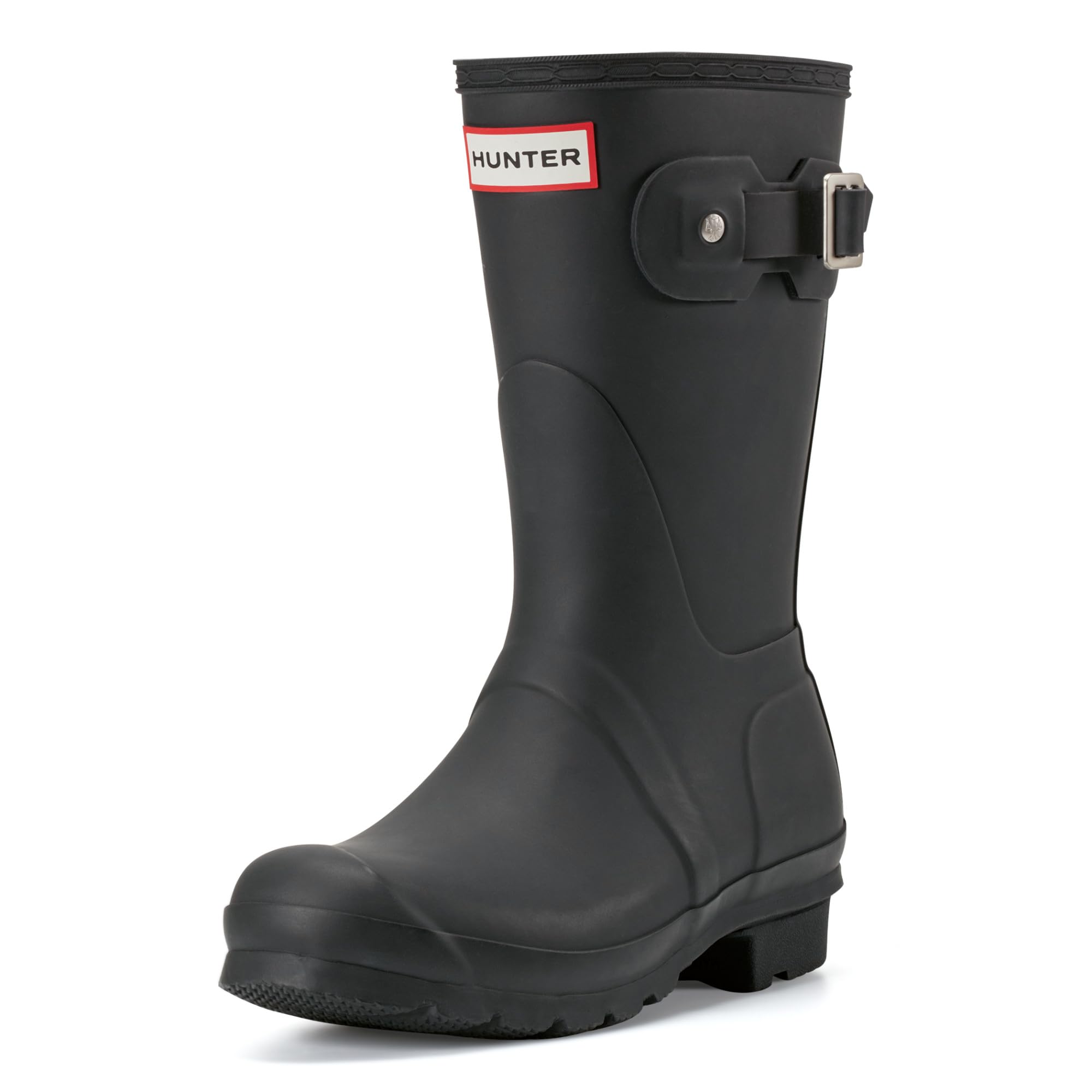 Hunter Women's Original Short Rain Boots - Waterproof Chelsea Boots for Women - Comfortable & Stylish Rain Footwear for Walking, Gardening & Outdoor Activities