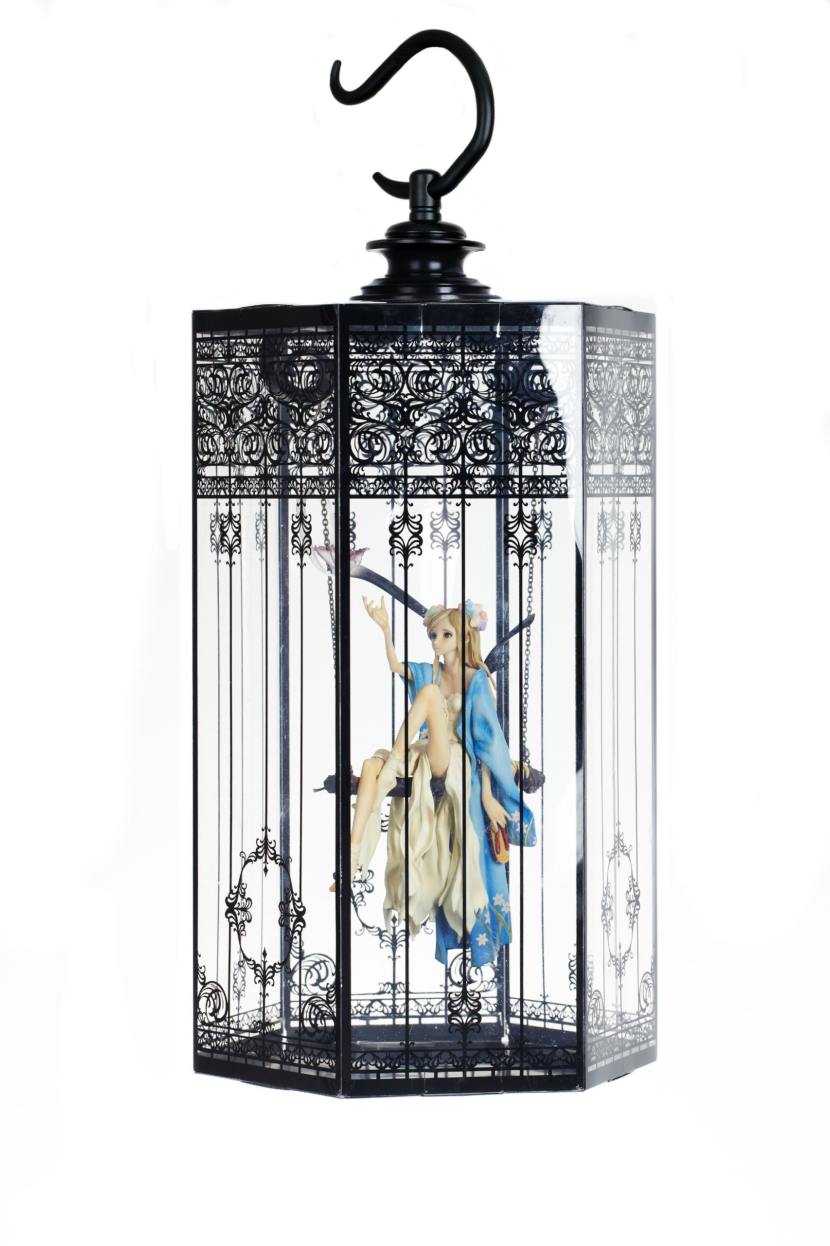 Torikago no Shoujo PVC Statue - Questioners Birdcage Girl Anime Figure 15cm, Perfect for Anime Collectors & Home Decor Display