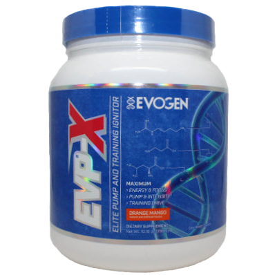 Evogen EVP X Premium Pre-Workout Supplement - Orange Mango Flavor 288g | Boost Energy & Focus for Gym & Fitness Training