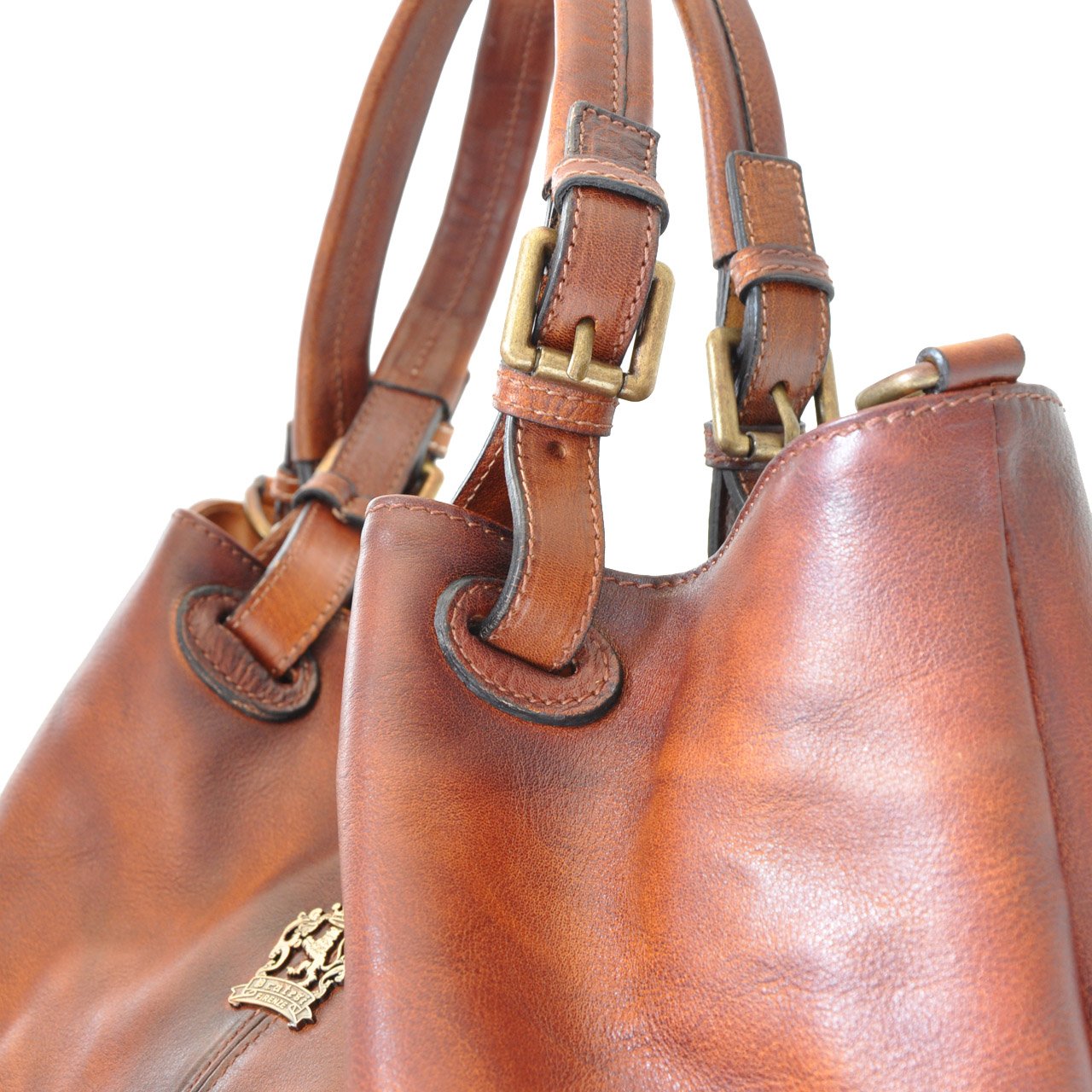 Luxury Pratesi Leather Handbag for Women - Genuine Cowhide Leather Collodi Tote Bag | Perfect for Work, Travel & Everyday Use