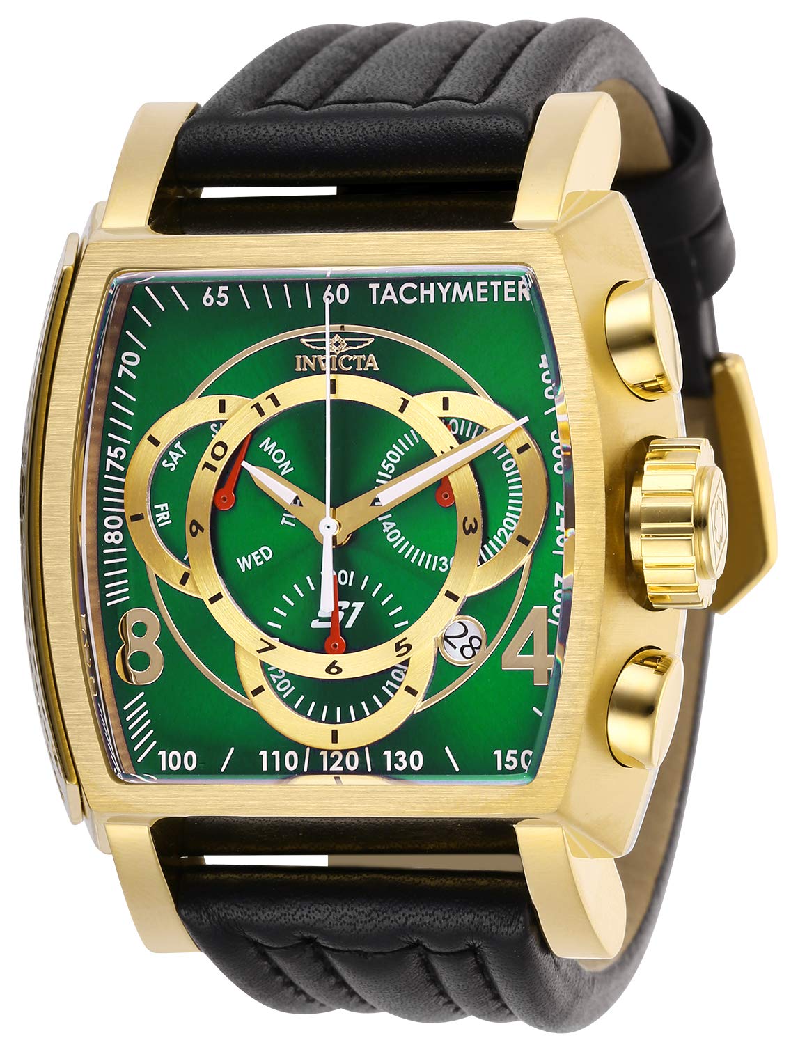 Invicta Men's S1 Rally Chronograph Watch - Waterproof Stainless Steel Sport Watch for Racing, Diving & Outdoor Adventures