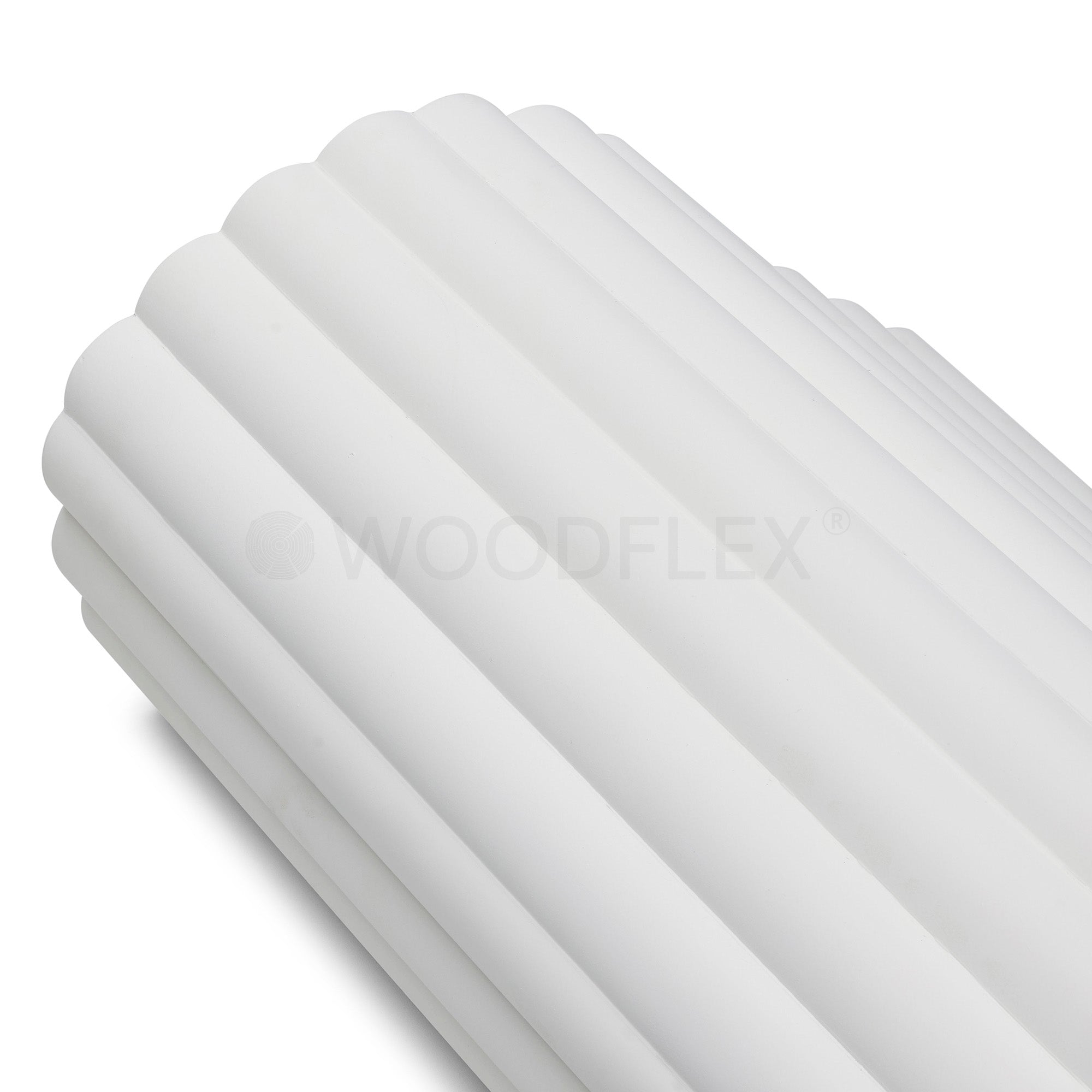 WOODFLEX White Primed Flexible Half Round Moulding 2700mm x 600mm (106