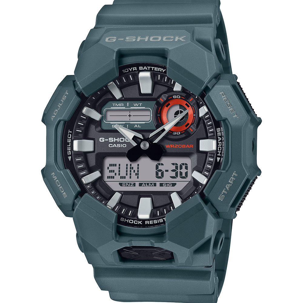 G Shock GA010 2A Rugged Combi Watch - Shock Resistant Digital Sports Watch for Men - Perfect for Outdoor Adventures, Workouts & Everyday Wear