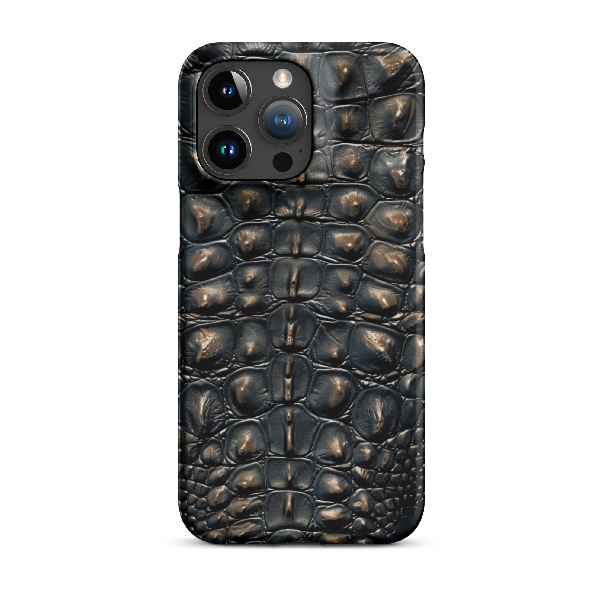 Durable Croc Snap Case for iPhone 14/13/12/11 Pro Max - Shockproof & Anti-Scratch Phone Cover with Grip Texture - Perfect for Outdoor Activities, Work & Daily Use