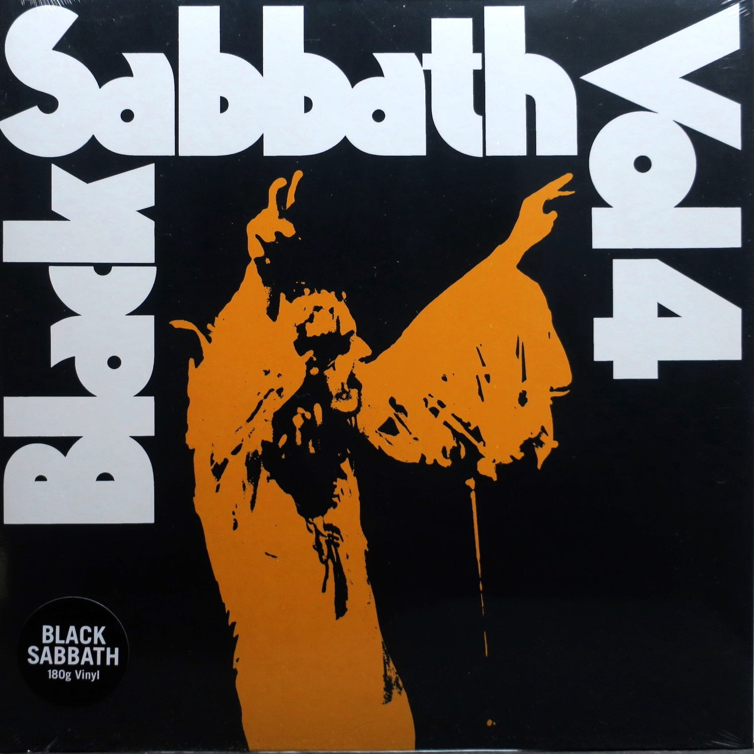 BLACK SABBATH 'Vol 4' 180 Gram Vinyl LP Record - Heavy Metal Music Album for Audiophiles & Collectors - Perfect for Home Listening & Vinyl Collection Displays