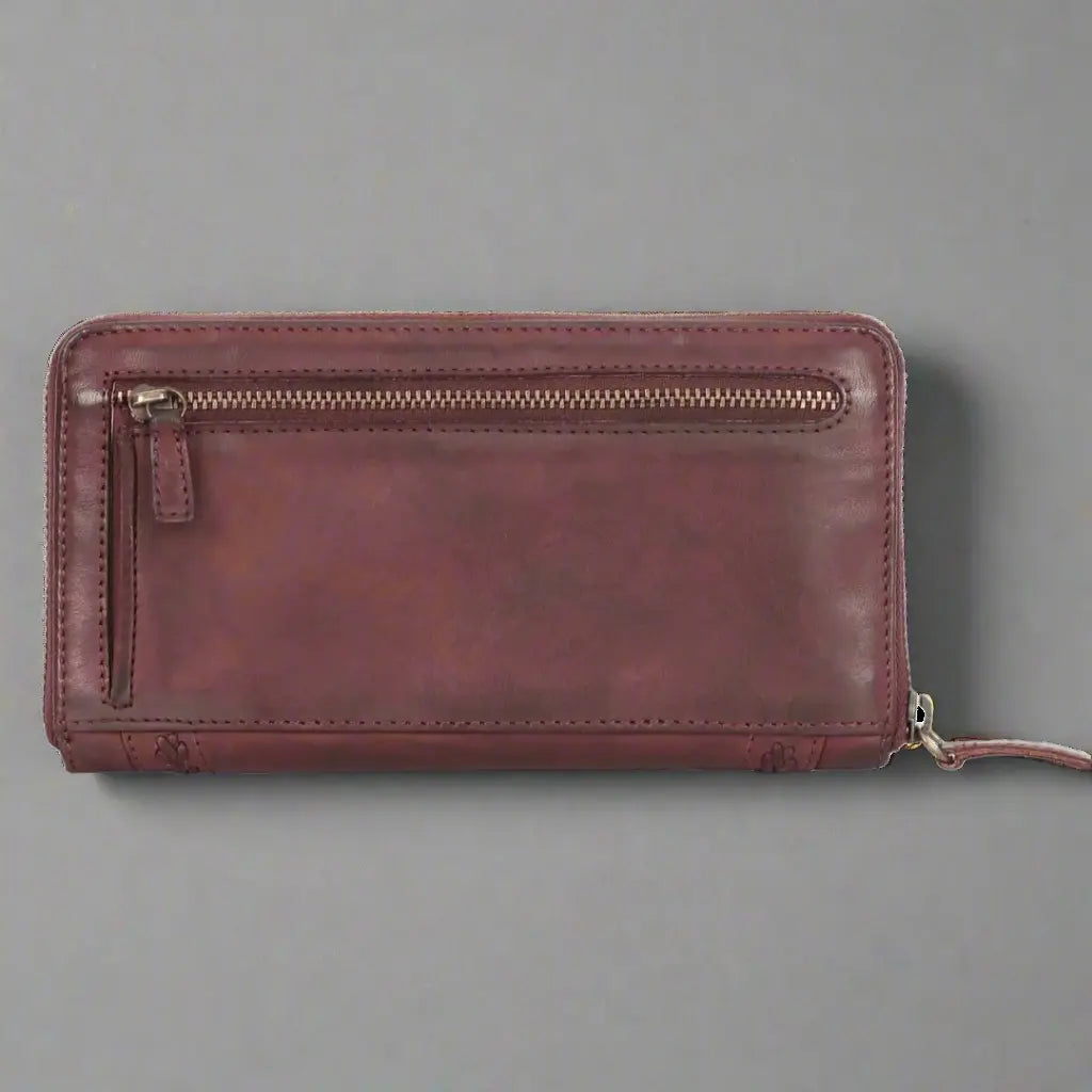 Women's RFID Blocking Zip Around Wallet with Multiple Card Slots - Perfect for Travel, Shopping & Everyday Use