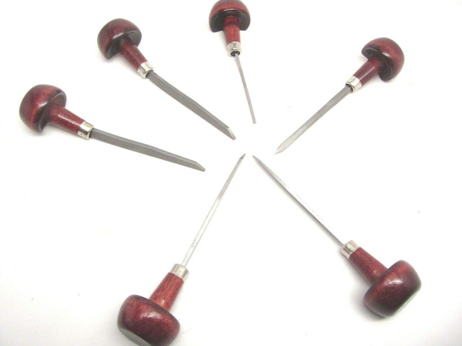Professional E C Lyons/UJ Ramelson Plate Maker Graver Set for Wood, Copper & Zinc Metal - Lozenge Point & Onglette L334 - Perfect for Engraving, Jewelry Making & Metalworking