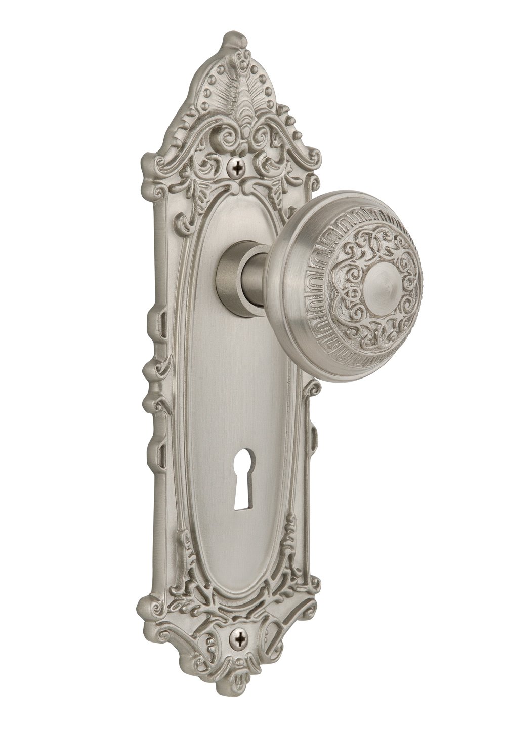 Nostalgic Warehouse Victorian Keyhole Egg & Dart Cabinet Knob - 2.75