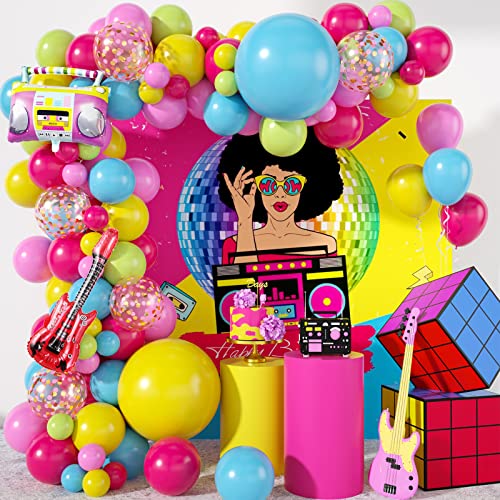 Yellow Blue Pink