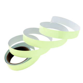 Delta Glow in the Dark Tape - 1 Roll x 5 Yards (15ft) Self-Adhesive Reflective Tape for Safety, Emergency, DIY Projects - Perfect for Stairs, Walls, Kids Rooms & Outdoor Use