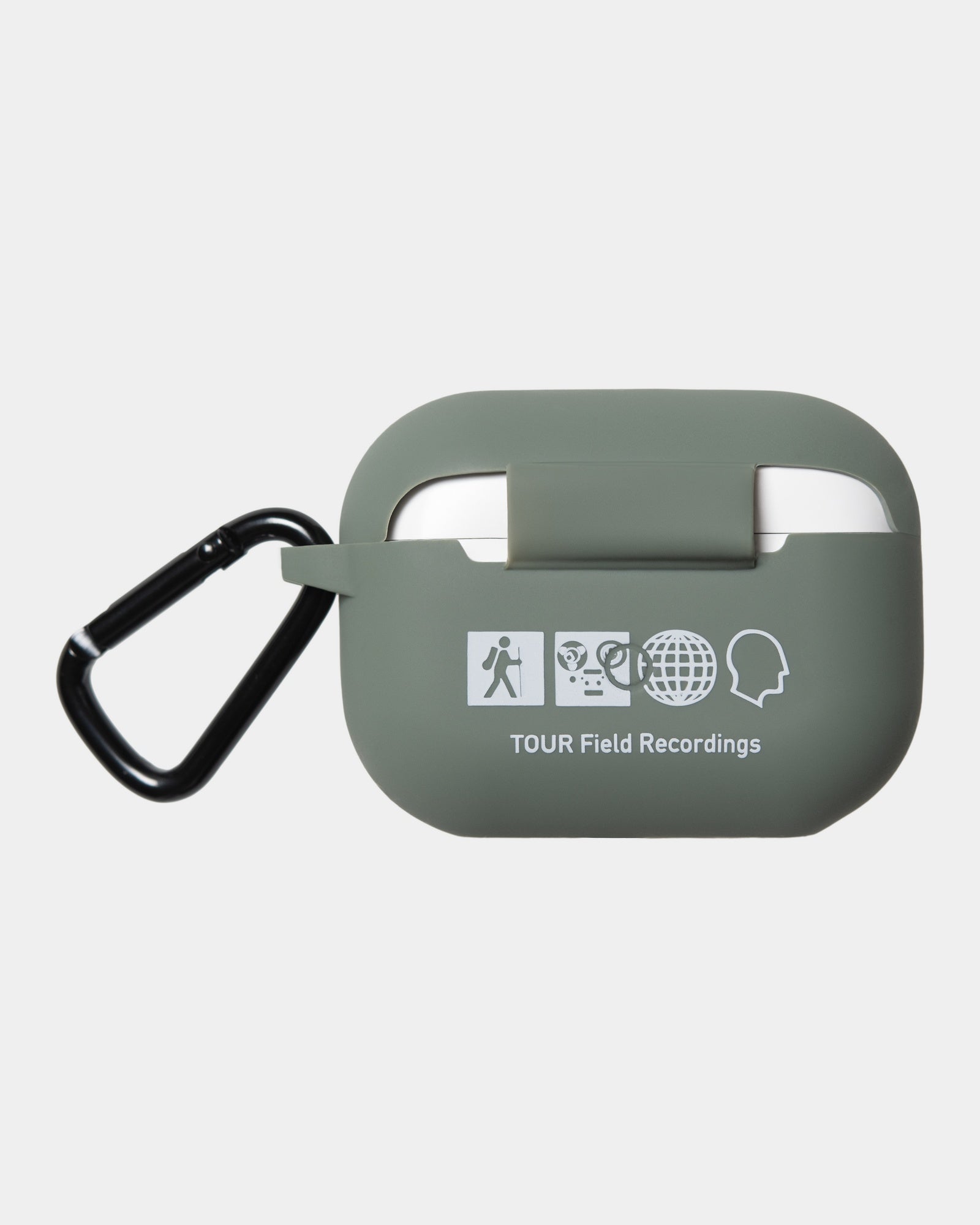 Premium Smoke Green & Grey AirPods Case - Durable Protective Cover for AirPods 1/2/3/Pro | Perfect for Travel, Workout & Everyday Use