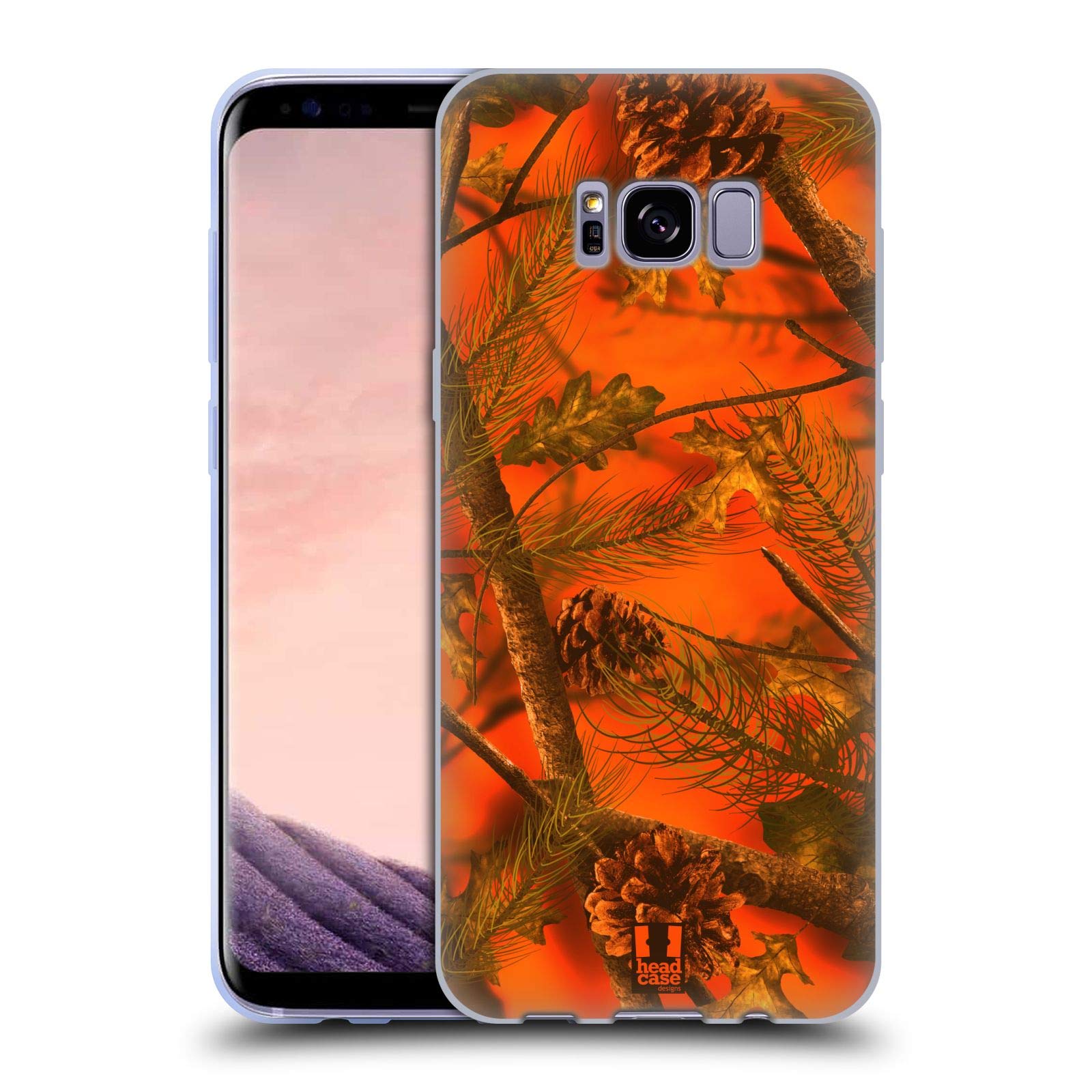 Head Case Designs Deer UV Killer Camouflage Hunting Soft Gel Case for Samsung Galaxy S8+ / S8 Plus - Perfect for Outdoor Adventures and Wildlife Photography
