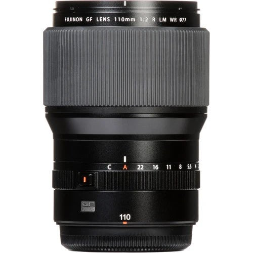 FUJIFILM GF 110mm f/2 R LM WR Medium Format Lens - Professional Portrait & Wedding Photography, Low Light Performance, Weather Resistant
