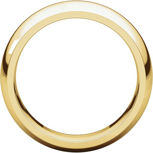 14K Gold 7mm Comfort Fit Wedding Band for Women - Elegant & Durable Ring for Engagement, Anniversary, and Everyday Wear