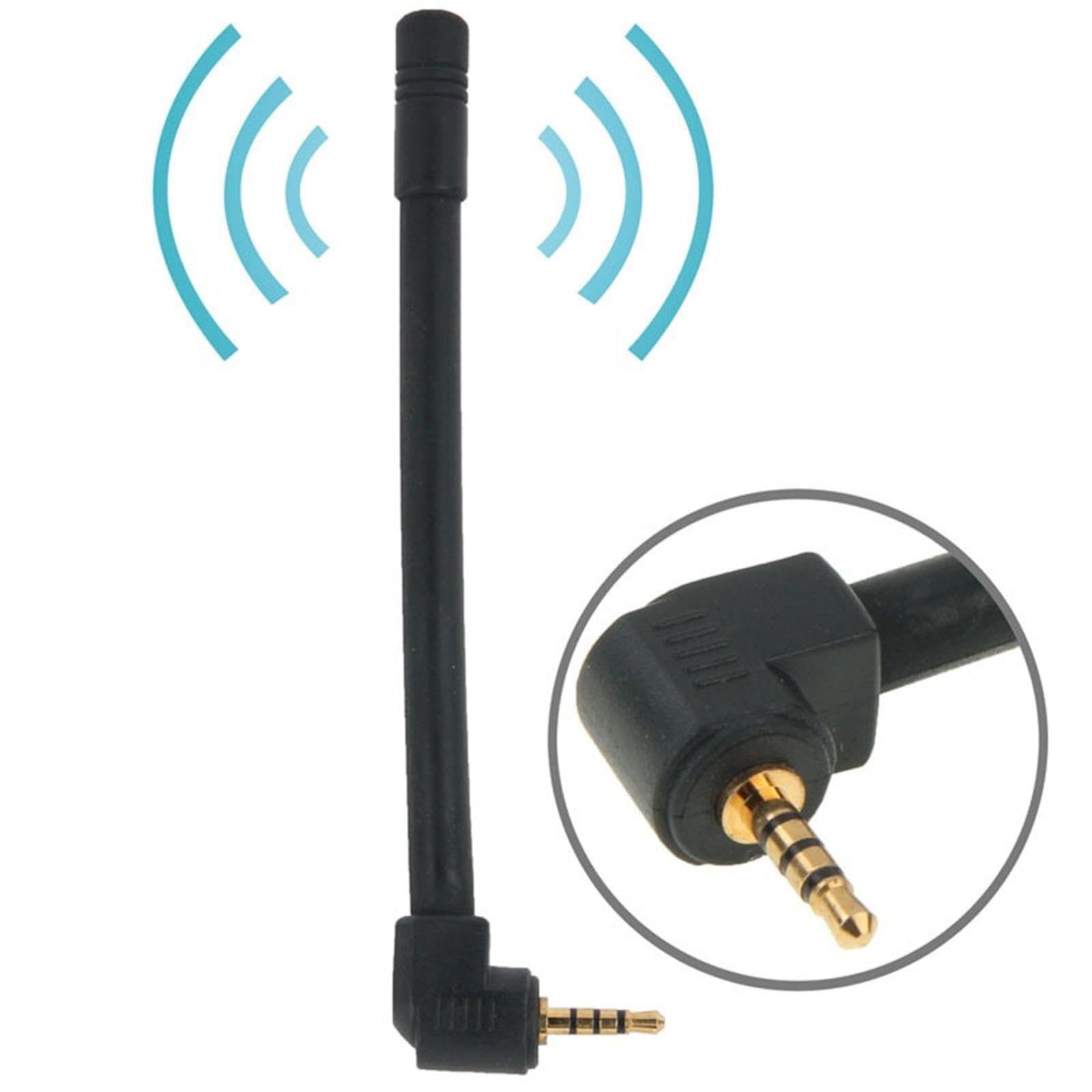 3.5mm FM Antenna Plug Connector Replacement for Bose Wave Music System - Compatible with Indoor Sound Radios, Bluetooth Stereo Receivers, AV Audio Video Home Theater Systems & HD Radio Tuners - Perfect for Enhanced Audio Reception & Signal Strength