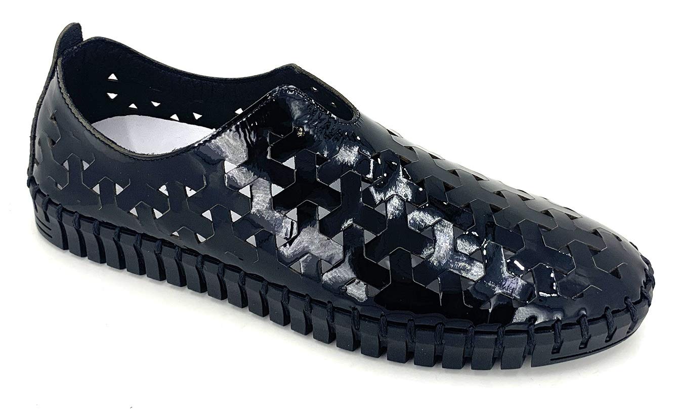 Eric Michael Women's Lightweight Slip-On Flats - Comfortable Casual Shoes for Work, Travel & Everyday Wear
