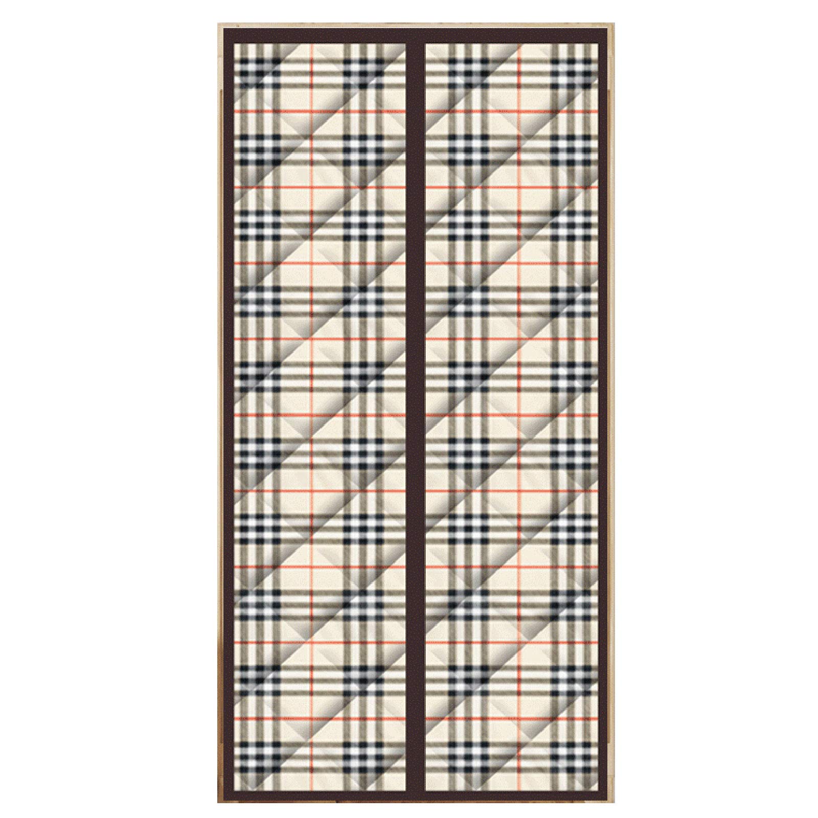 Magnetic Thermal Insulated Door Curtain 48