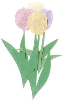 JOLEES by You Pastel Tulips - Artificial Silk Flowers for Home Decor, Wedding Centerpieces & Spring Table Arrangements