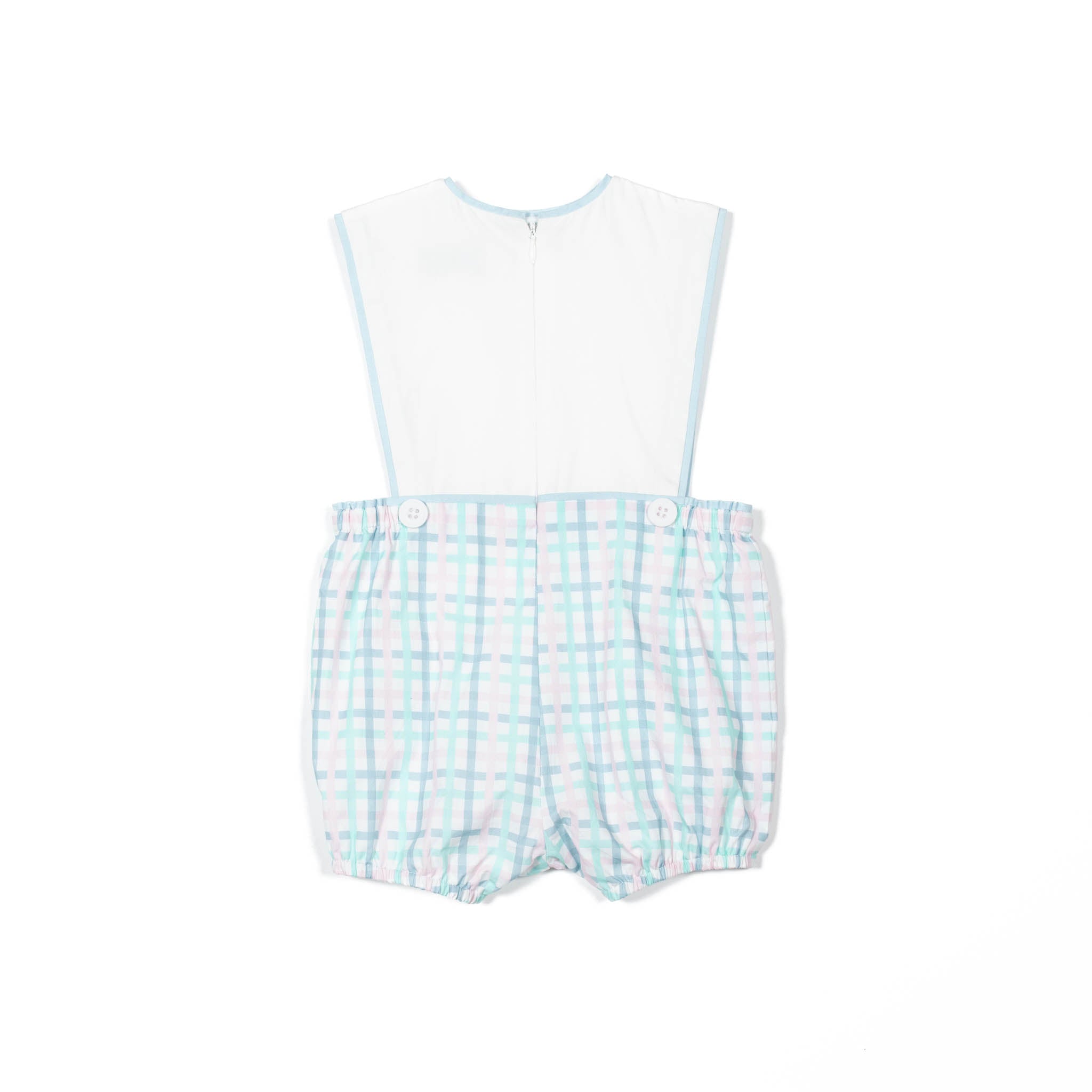Andrew Bubble in Pastel Plaid - Soft & Stylish Women's Shirt for Casual Wear, Office & Date Nights | Trendy Pastel Checkered Blouse for Spring & Summer Outfits