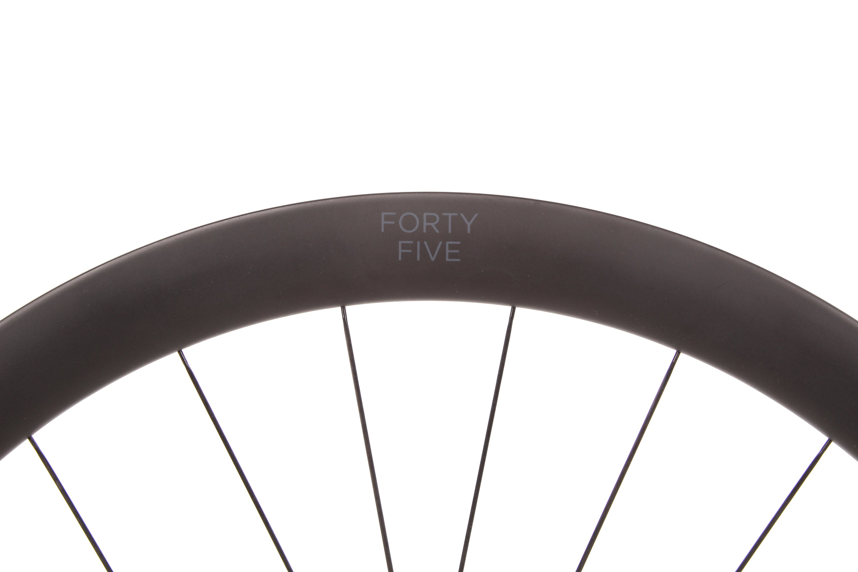 Black Inc Forty Five Carbon Tubeless 700c Wheelset - Lightweight Aero Road Bike Wheels for Racing & Performance Cycling | Perfect for Road Racing, Triathlons & Endurance Rides