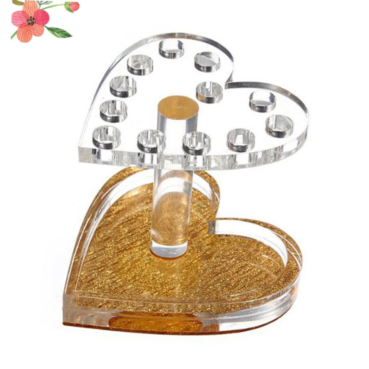 Minkissy Nail Art Pen Holder - Nail Brush & Tool Stand for UV Gel Polish Pens - Perfect for Salon, Home Manicure & Nail Art Studio Organization