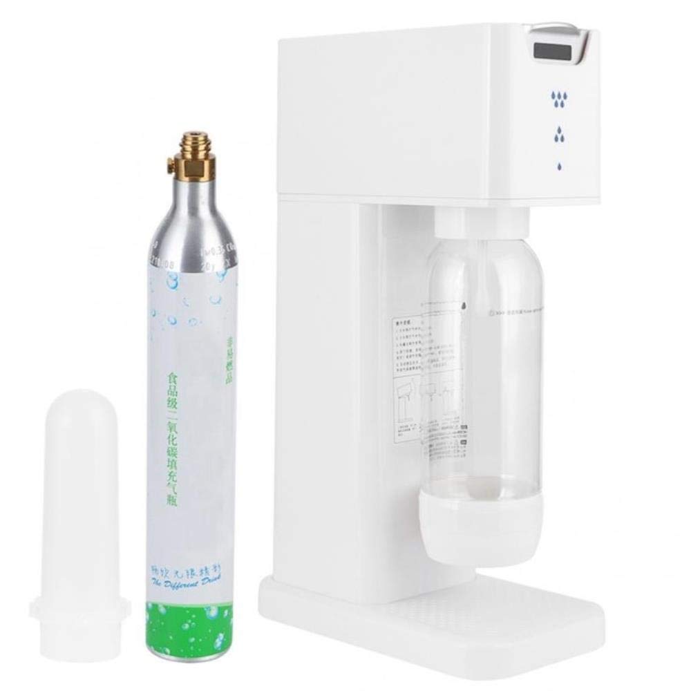 Commercial Soda Maker Machine for DIY Carbonated Drinks - Homemade Sparkling Water, Cola & Bubble Drink Maker (White) - Perfect for Home Bars, Parties & Restaurants