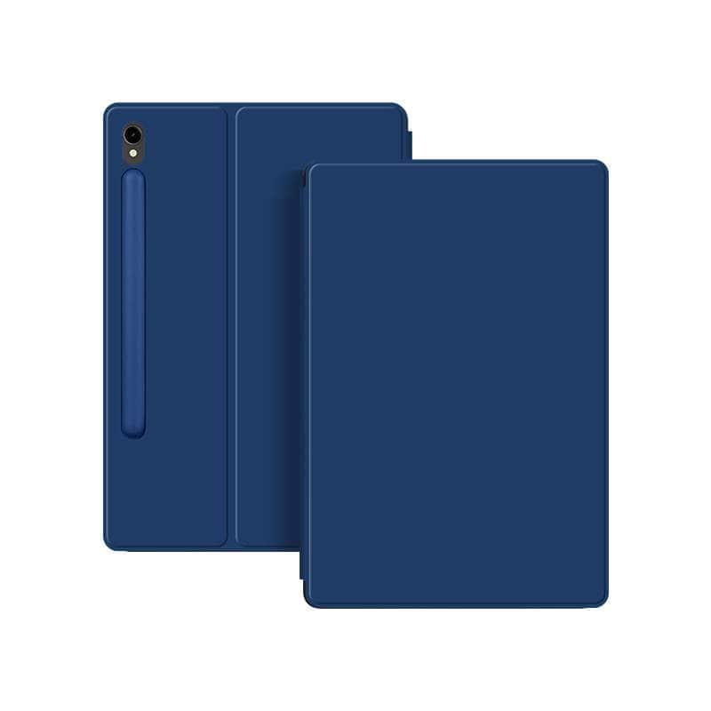 Samsung Galaxy Tab S9 2023 Magnetic Smart Case with Pencil Holder - Perfect for Drawing, Note Taking & Business Presentations