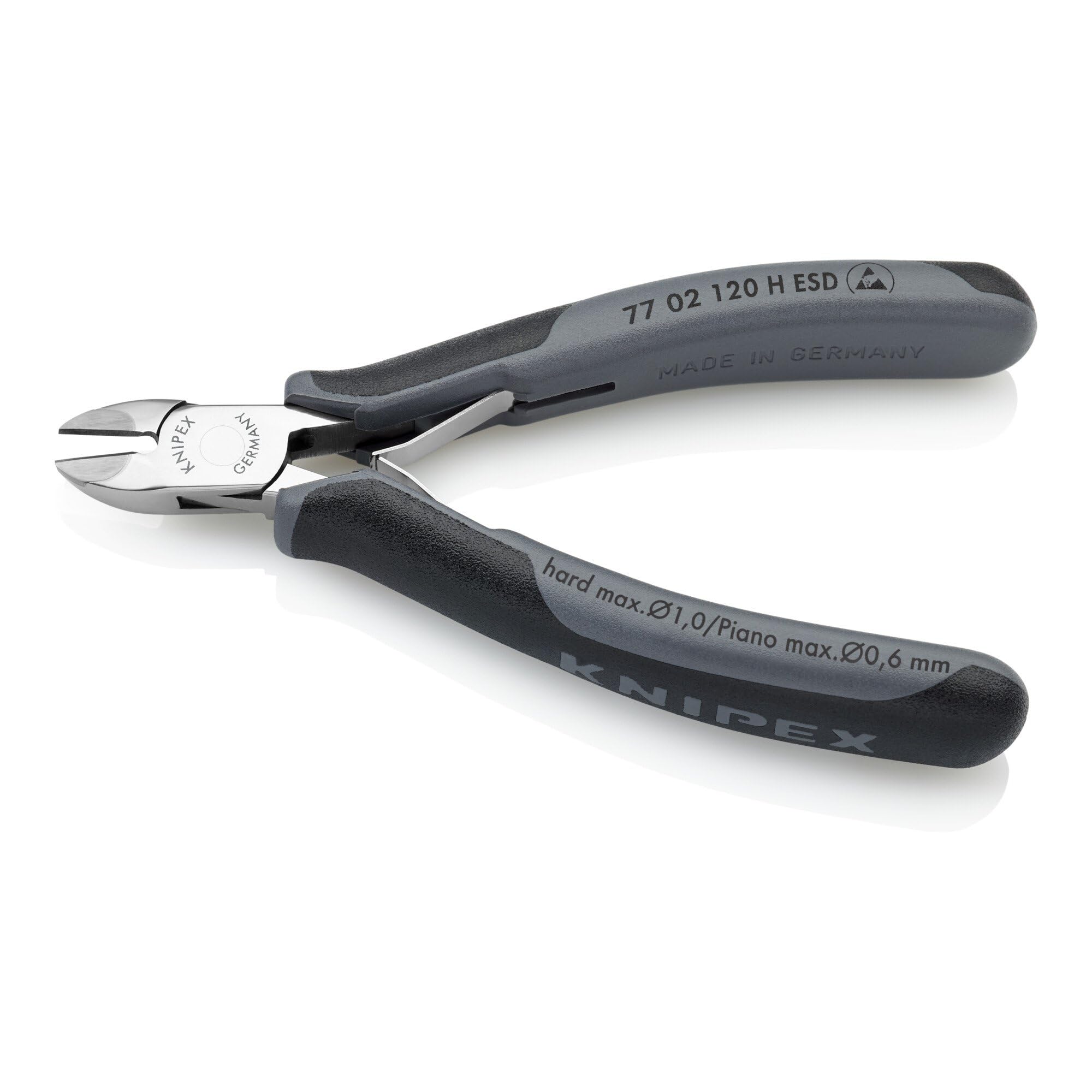 Knipex 77 02 120 H ESD Electronics Diagonal Cutters 4.72