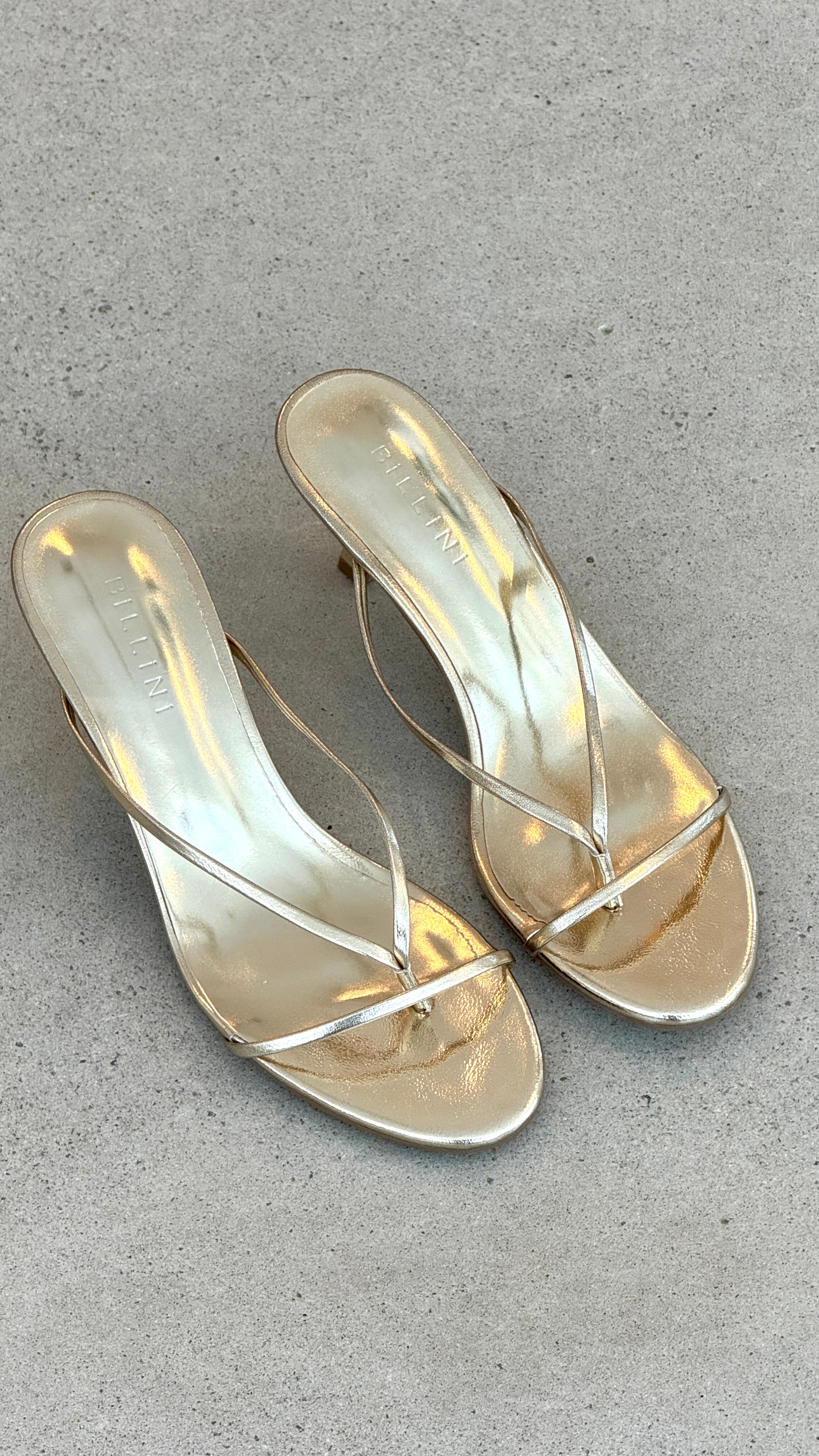 Gillie Heel Gold Metallic Women's Fashion Shoes - Elegant & Comfortable for Parties, Weddings & Evening Events