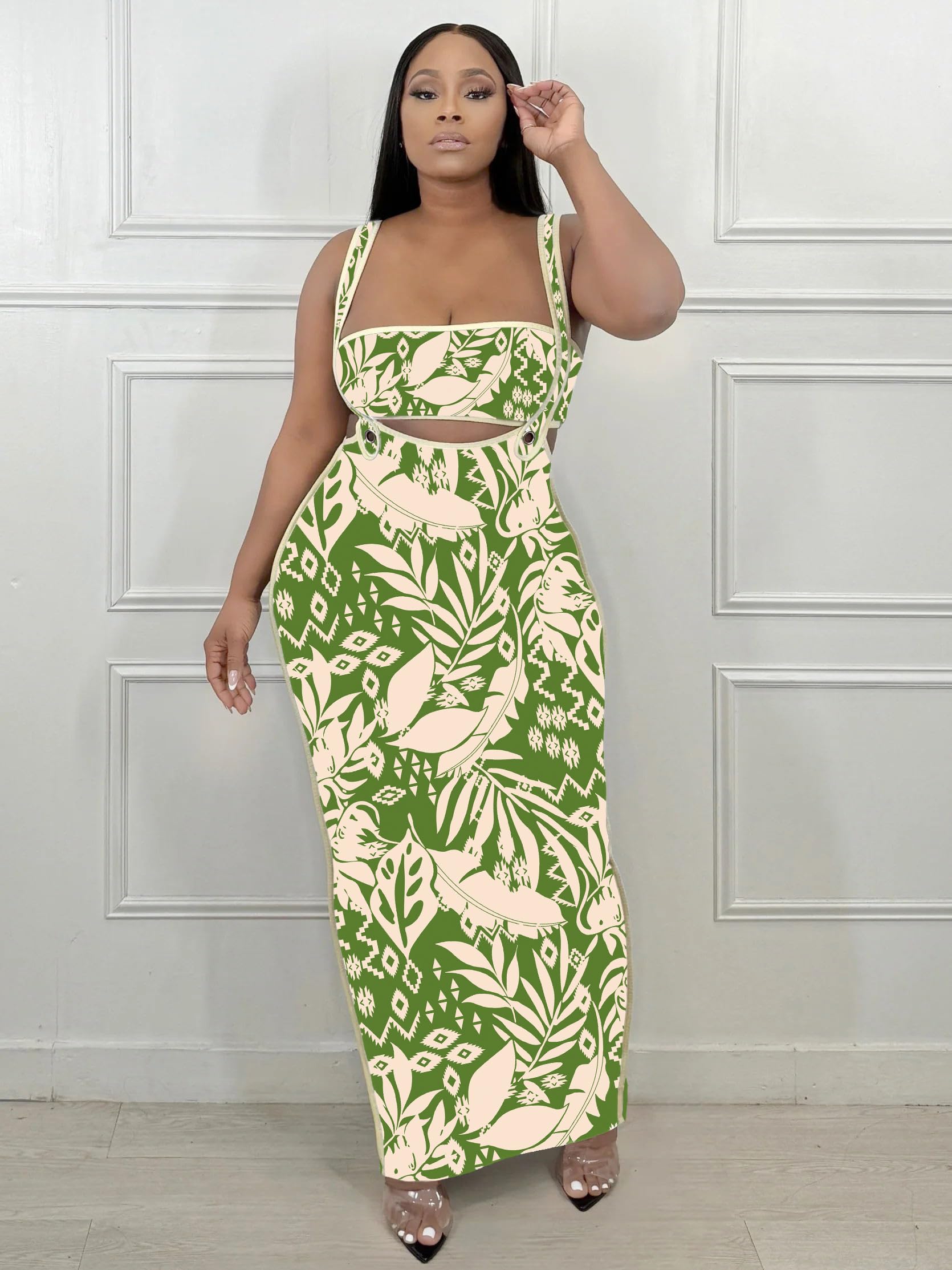 2 Piece Outfits for Women - Summer Tube Crop Tops & Sexy Bodycon Dresses with Maxi Skirt Sets | Vacation Jumpsuits & Club Outfits | Perfect for Beach Parties, Date Nights and Summer Getaways