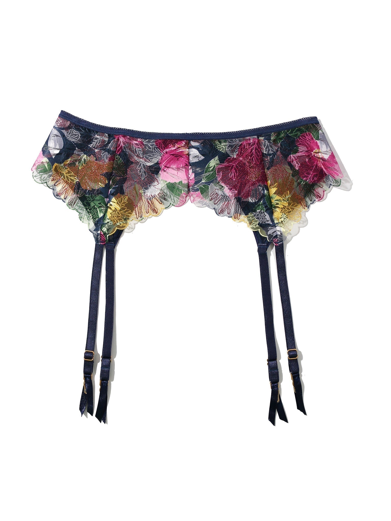 &oh Wildly Blooming Garter Belt - Sexy Lingerie for Women | Perfect for Valentine's Day, Bridal, and Romantic Occasions