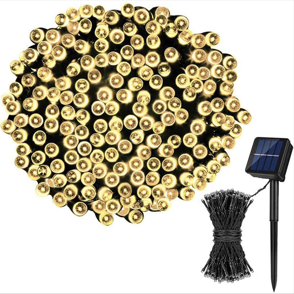 Solar Powered Fairy String Lights - 72ft 200LEDs Waterproof Outdoor Christmas Lights with 8 Lighting Modes, Warm White for Patio, Yard, Trees, Wedding & Party Decorations | Perfect for Holiday, Garden, Bedroom and Special Events